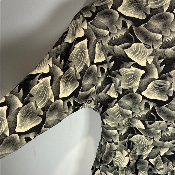 Vintage Rare Designer Black and Cream Blazer - Picture 5 of 10